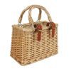 Handmade Basket Bicycle Front Wicker Basket